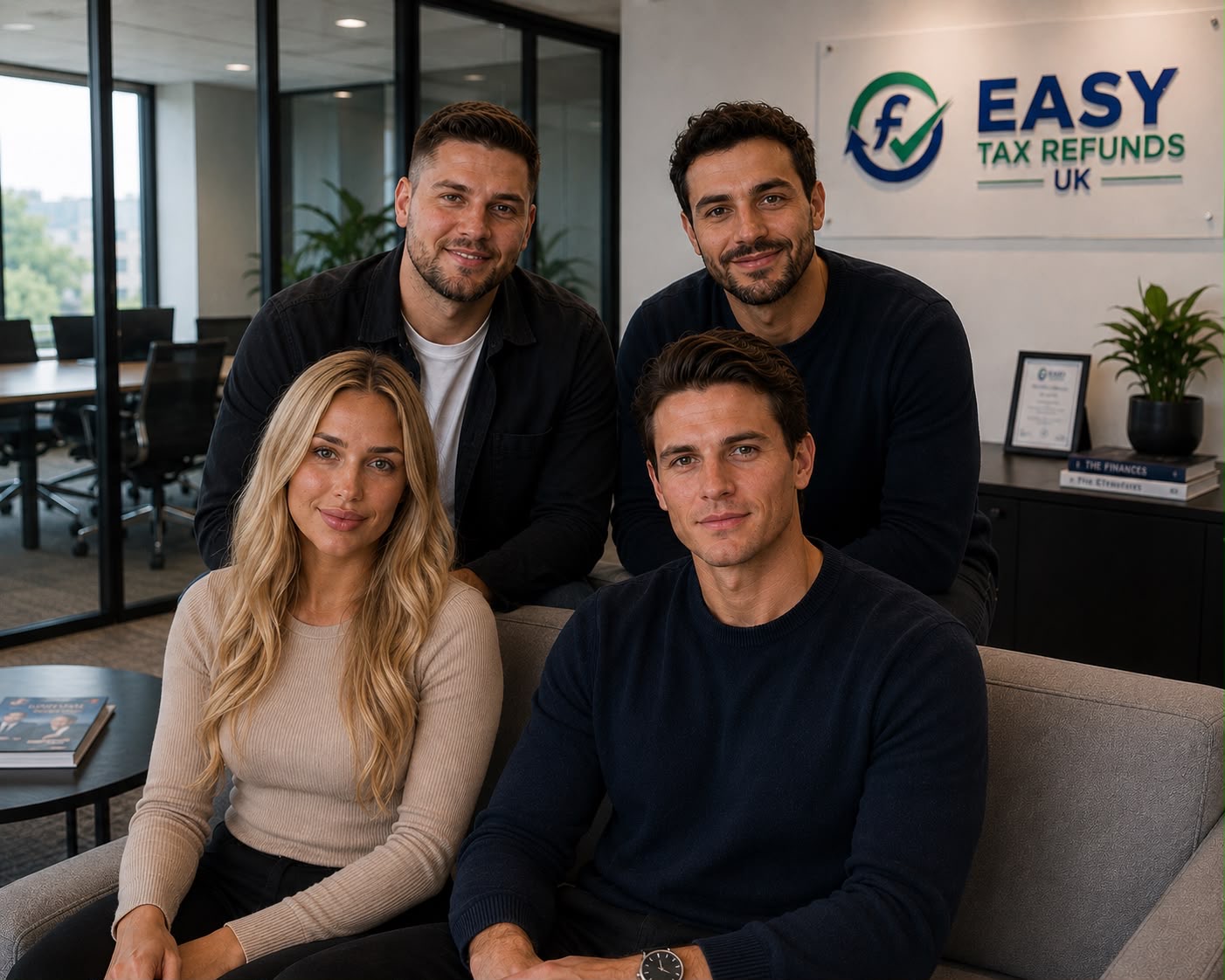 The Easy Tax Refunds UK team at our office